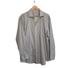 Perry Ellis Men Long Sleeve Dress Shirt XL