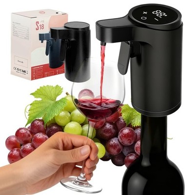 Electric Wine Aerator and Dispenser, Rechargeable Automatic Wine Pourer with ...