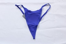 Savage X Fenty Women's Shadow Fit G String BM7 Rendezvous Blue Size XS NWT