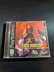 Duke Nukem Total Meltdown 1997 Sony PlayStation 1 PS1 Black Label CIB  Complete