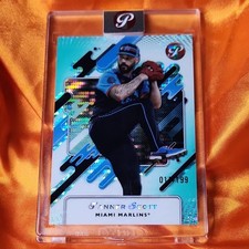 Tanner “Lights Out” Scott 2025 Topps Pristine /199 Miami Marlins Parallel