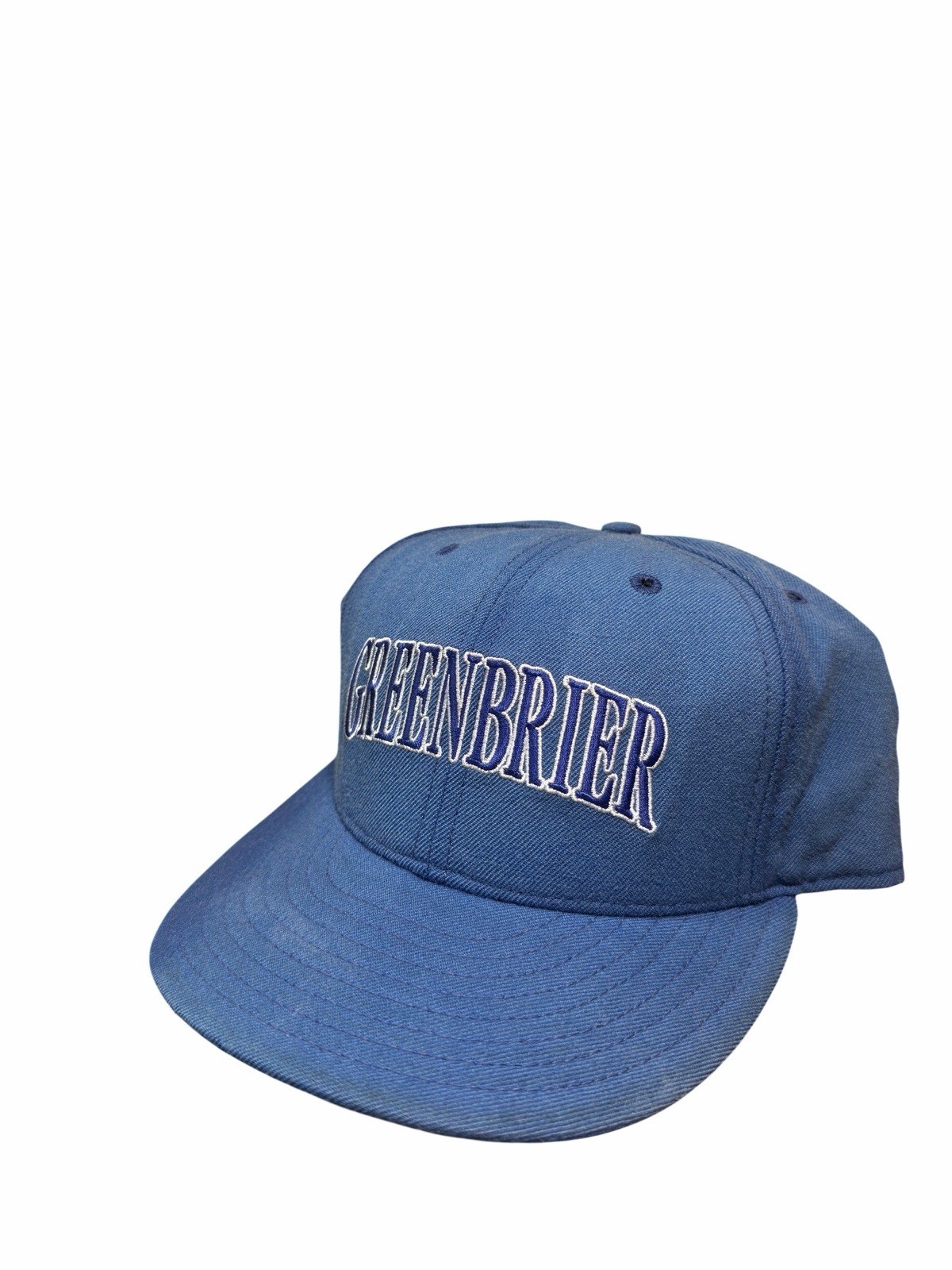 Vintage The Greenbrier Golf Club New Era Fitted Cap - Size 7 3/8 • Rare VTG