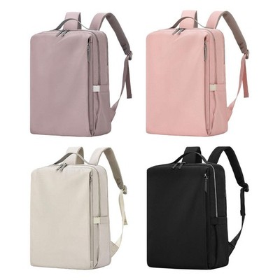 Computer Backpack Professional Simple 15.6inch Laptop Bag for Commuting Work