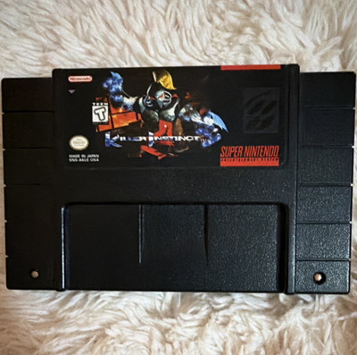 Nintendo Killer Instinct for Super Nintendo SNES Cartridge, T-Teen Rated