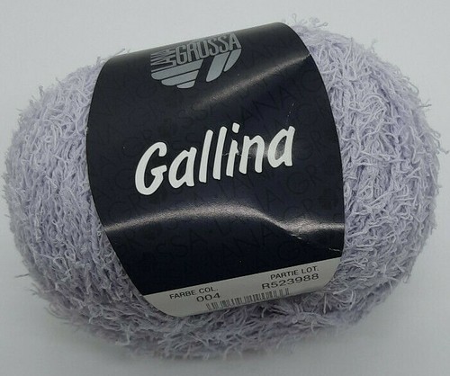 (119 € /kg): 50 g LG GALLINA, effektvolles Fransengarn, Fb. 004 #5560 - Bild 2 von 2