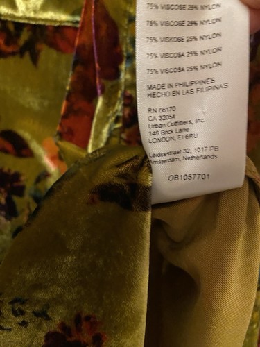 Anthropologie Pilcro Relaxed Velvet Buttondown Shirt Size Medium NEW RRP £117 - Picture 13 of 16