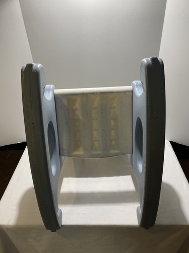 Vintage Little Tikes Rocking Chair Gray Victorian Child Size Toddler Rocker USA - Picture 5 of 5