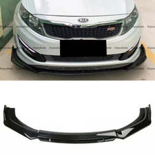 For Kia Optima UNIVERSAL Front Bumper Lip Spoiler Splitter Glossy Black
