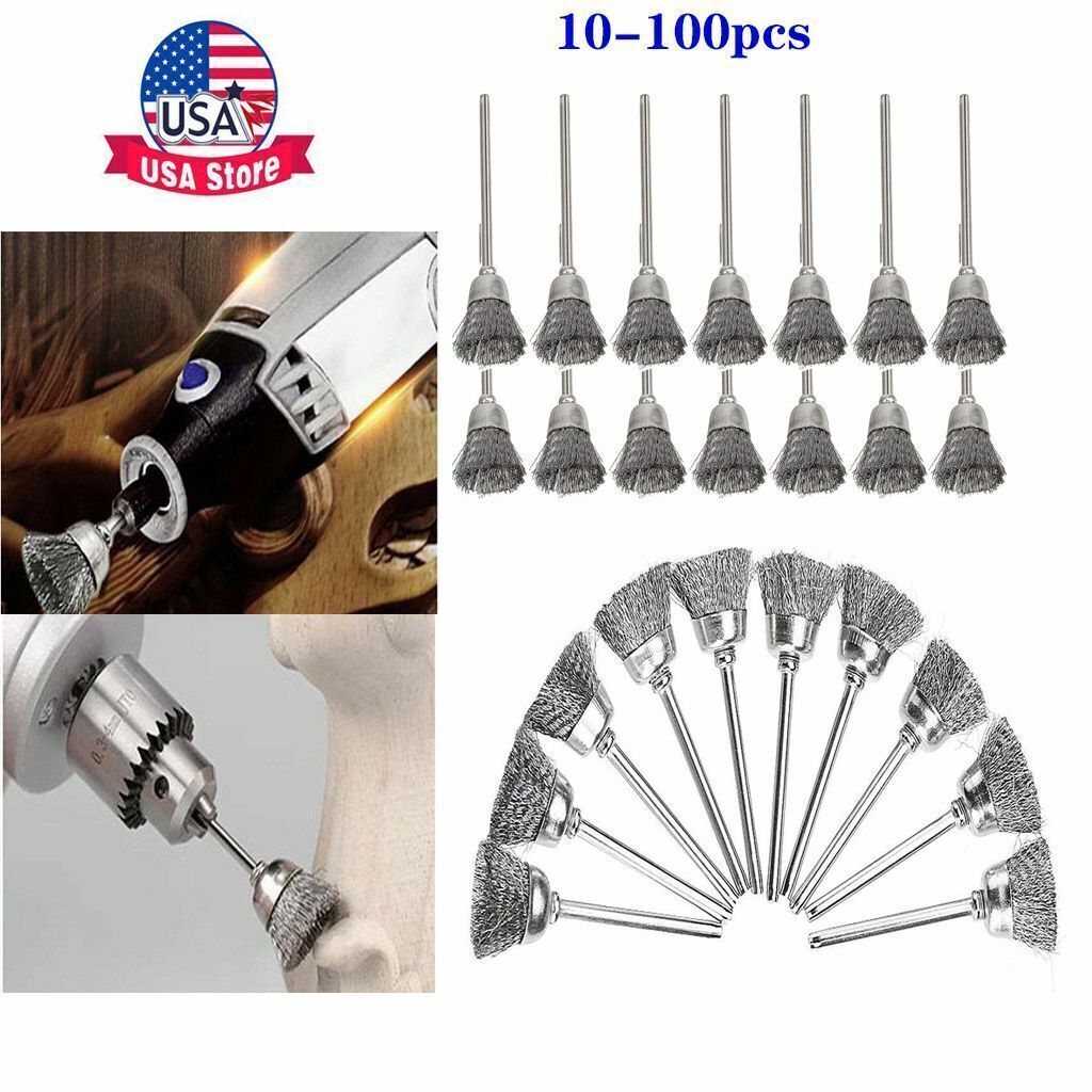 Dremel 1/8 In. Stainless Steel Brushes 532-02 - Acme Tools