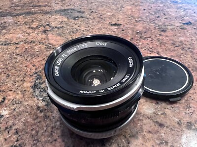 Canon FL 28mm f/3.5 Wide Angle Prime Lens Manual Focus MADE