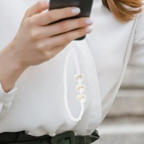 2 Pcs Mobile Phone Decorative Lanyard Wrist Strap for Beaded Pearls - Zdjęcie 8 z 12