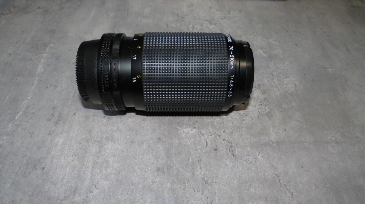 Nikon AF Nikkor 70-210mm 1:4-5.6 Zoom Camera Lens, Japan | eBay