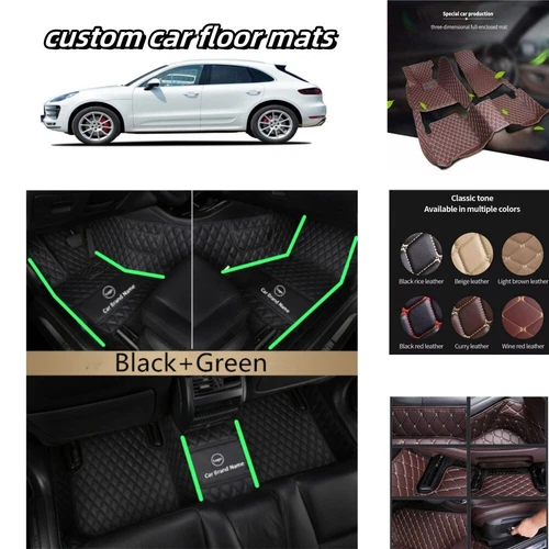 For Bentley All Models Car Floor Mats Luxury Auto Carpets Waterproof Set Custom - Picture 17 of 37