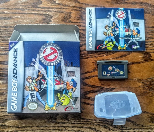 EXTREME GHOSTBUSTERS (Nintendo GAME BOY ADVANCE, 2002) Game, Box, Booklet
