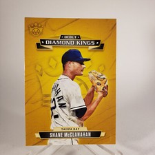 2021 Diamond Kings Debut Base #DDK-TB Shane McClanahan Tampa Bay Rays RC