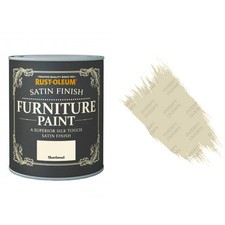 Rust-Oleum Shortbread Satin Chalky Furniture Paint Vintage Shabby Chic 125ml