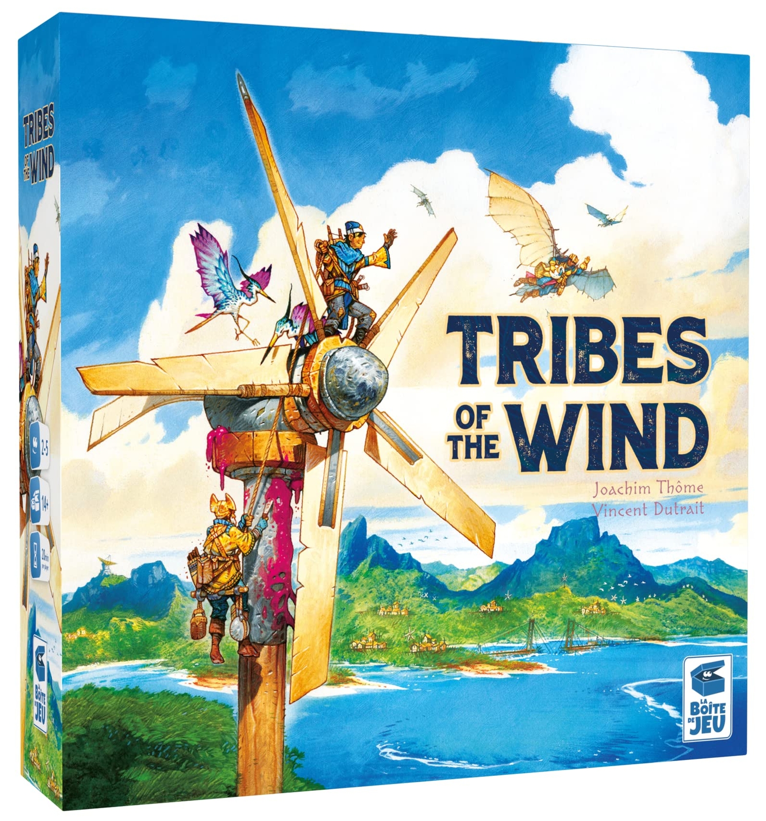Tribes of The Wind | Strategy Board Game | Ages 14+ | 2 to 5 Players | 60 Min...