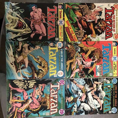 超レア 1968『Tarzan / ターザン #181』ヴィンテージアメコミ TARZAN Comics 1972 And Other 70's!!!! (Lot of 6) Varying Condition