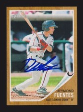 2011 HERITAGE #116  Reymond Fuentes  SAN DIEGO PADRES  SIGNED AUTOGRAPH AUTO COA