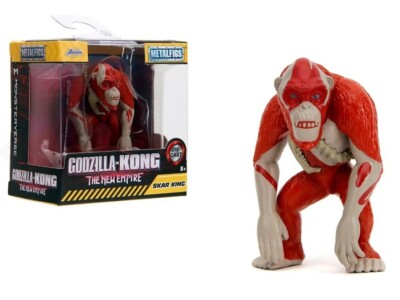 JADA GODZILLA X KONG THE NEW EMPIRE METALFIGS 2.5'' SKAR KING DIE-CAST 2024