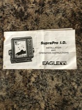Eagle Supra Pro I.D Installation & operating instructions