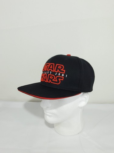 Star Wars The Last Jedi Movie Hat Adult Snapback Cap Black 3D Embroide Flat Bill - Picture 3 of 11