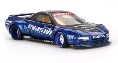 HONDA NSX Evasive KAIDO V2  - blue - Mini GT 1:64