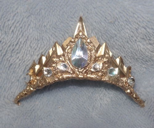 D23 HOCHZEIT SCHNEEWITTCHEN inspiriert Krone Diadem für 17" Braut LE Puppe OOAK 16" 1/4 - Bild 1 von 4