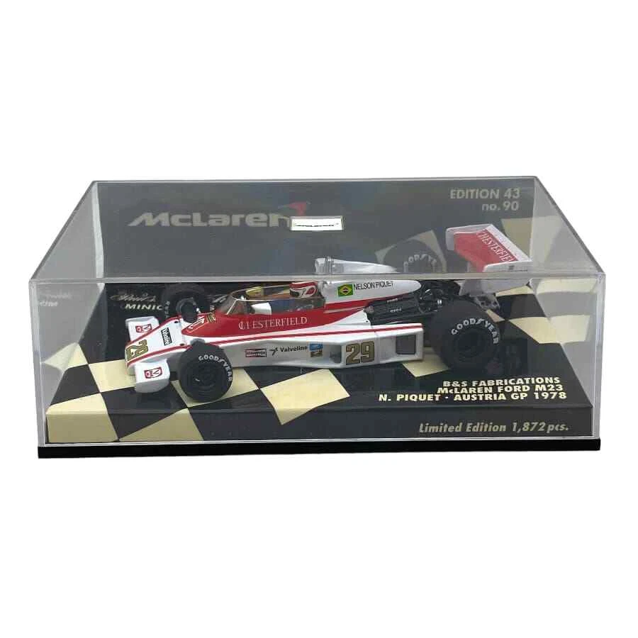 Modellino F1 Minichamps 1/43 B&S Fabrications McLaren Ford M23 Austria Gp 197... - Immagine 4 di 4