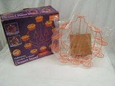 Wilton Halloween Cupcakes 'n More Dessert Stand Jack O' Lantern Pumpkin In Box