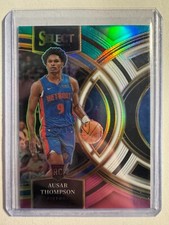 K306,106 - 2023-24 Select Prizms Teal White Pink #128 Ausar Thompson #/49