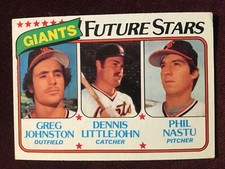 1980 Topps #686 Giants Future Stars Rookies Baseball Card