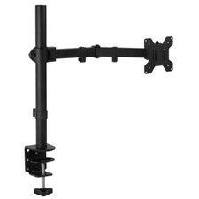 Single Monitor Desk Mount for Screens 13 In. to 32 In. Free Shipping New