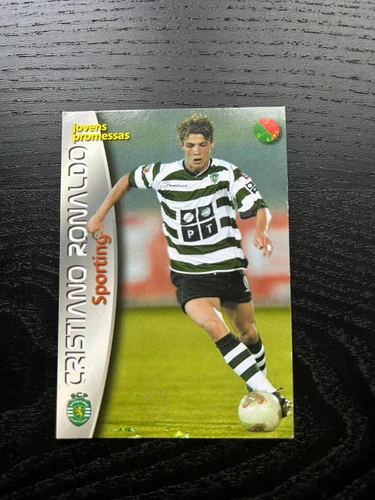 Cristiano Ronaldo Rookie Card Mega Craques 2002/2003