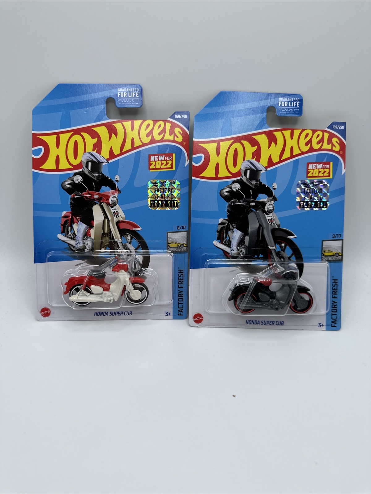 Hot Wheels Honda Super Cub Lot Of 2 From 2022 Factory Set