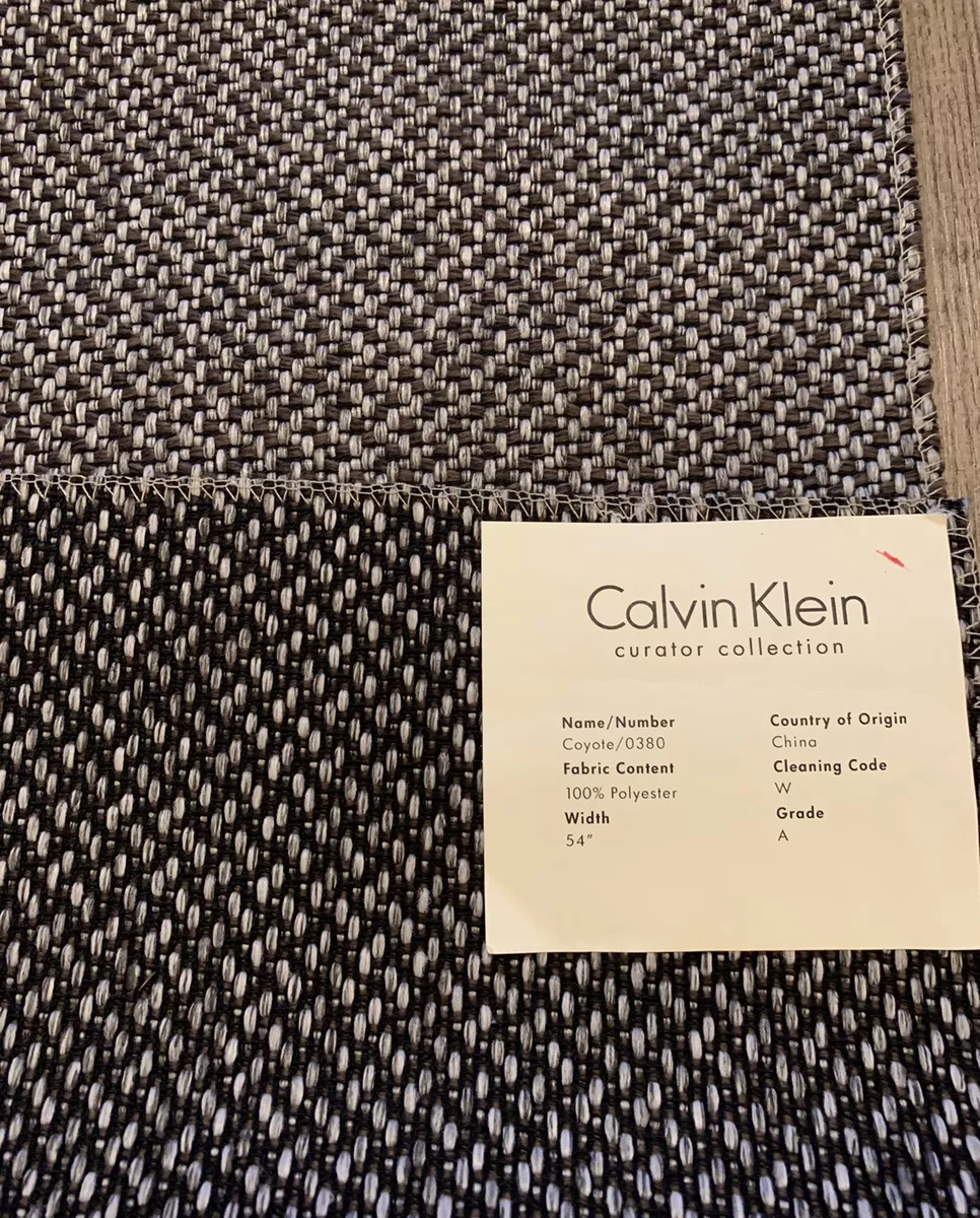Fabric Calvin Klein Grey Black 71 x 26 High Quality Craft