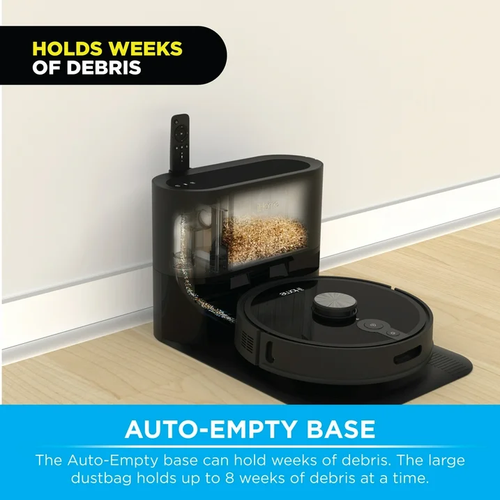 iHome AutoVac Nova S1 Pro Self Empty Robot Vacuum, 150 Min Runtime - Picture 4 of 7