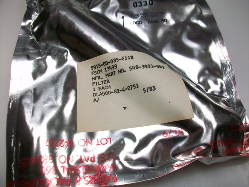 CONJUNTO DE FILTRO MECÁNICO COLLINS 526 9418 000 . 51S-1 LSB - Imagen 7 de 7