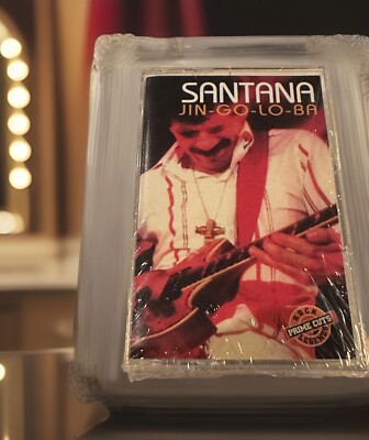 Santana - Jin-Go-La-Ba - Cassette Tape- New Sealed