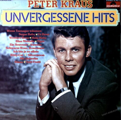 Peter Kraus - Unvergessene Hits LP (VG/VG) . - Zdjęcie 1 z 1