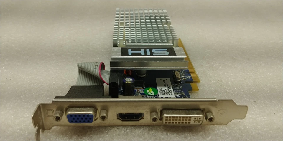 HIS HD 4350 Silence 512MB (64bit) DDR2 PCIe H090849942 GREAT CONDITION FREE SHIP - Image 2 of 4