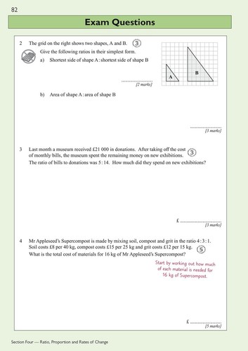 GCSE AQA Maths Complete Revision & Practice Foundation Key Stage 4 Cgp - Picture 8 of 21