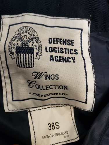 US Air Force USAF Jacke Herren leicht mit herausnehmbarem Innenfutter Poly/Wolle 38S sehr guter Zustand - Bild 3 von 6