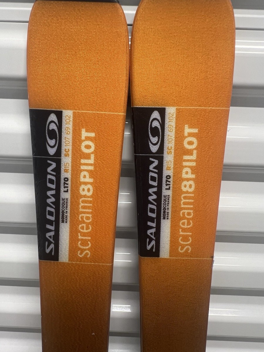 Salomon Scream8 Pilot 180cm - 15 Radius, 107/69/102 Side/Cut