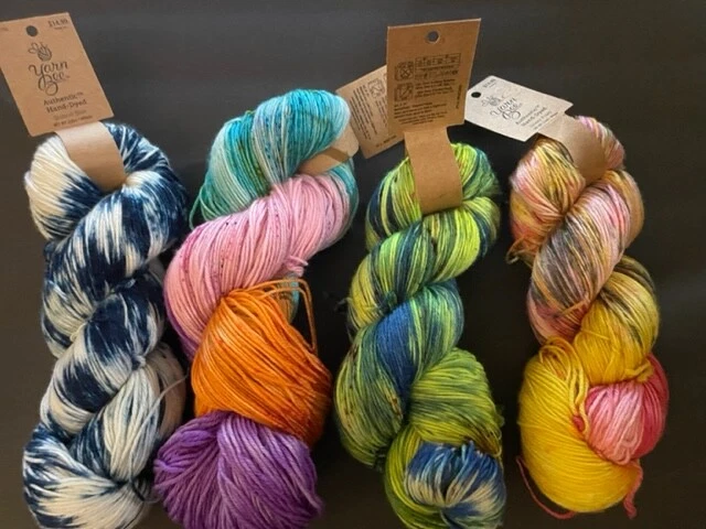 Yarn Bee Yarn AUTHENTIC HAND-DYED - 3.5 oz / 400 yds - Image 2 of 3