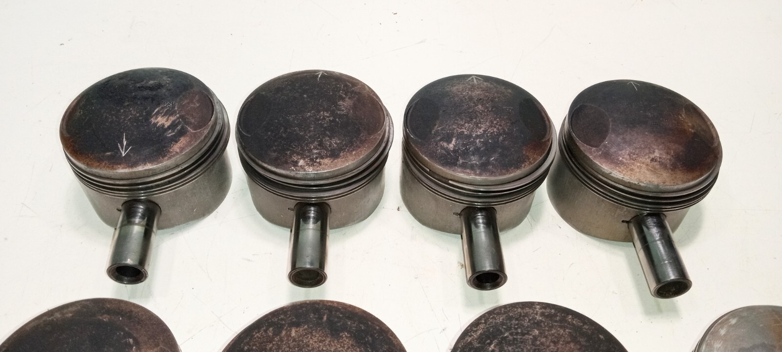 Ferrari 330 GT Engine Piston_Wrist Pins_Oil Rings_95140105_14652_77MM_Set 12_365