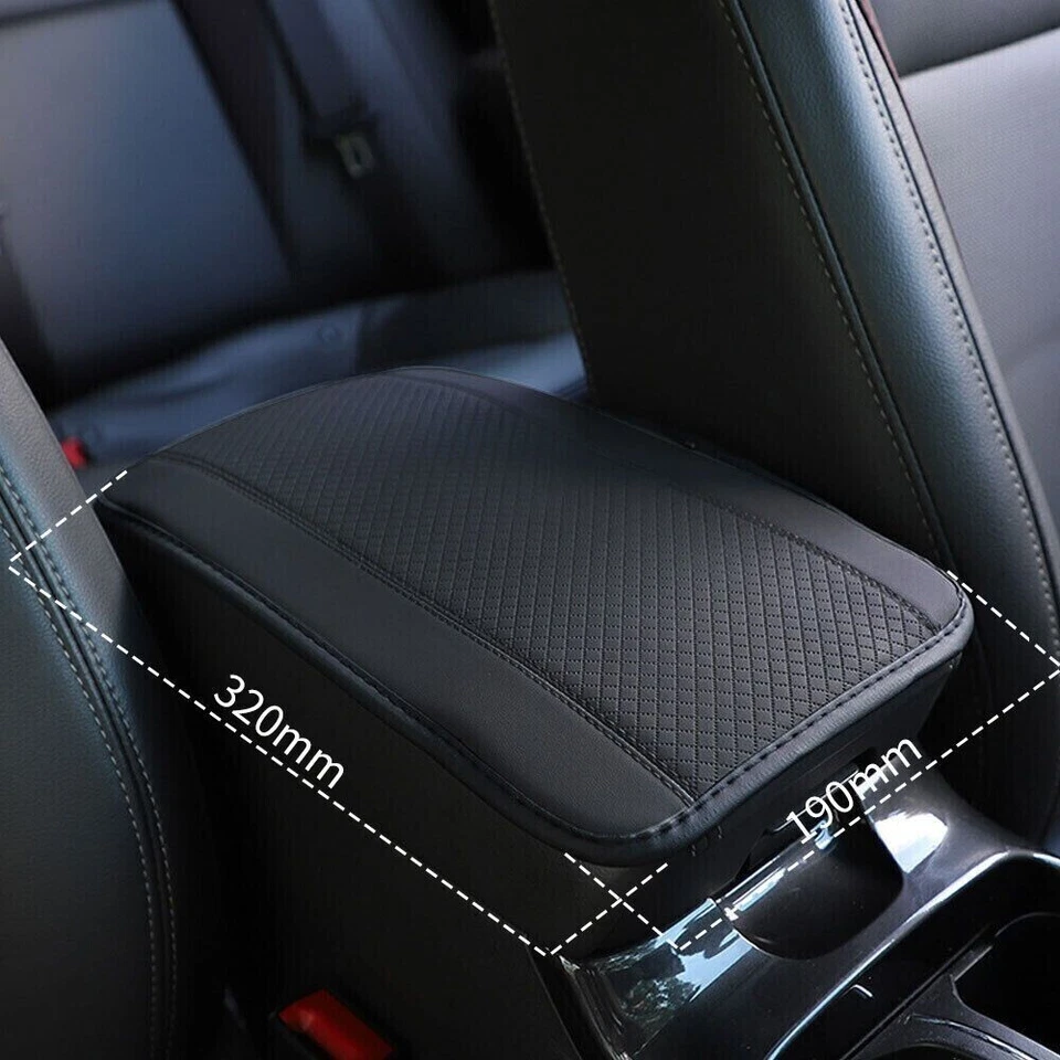 Funda Cojín Reposabrazos Coche Auto Consola Central Caja Almohadilla Protector Alfombrilla Accesorios Foto 2 de 4