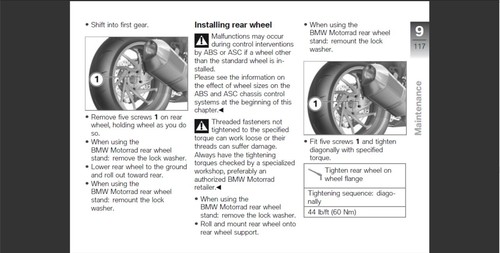 2014 BMW K1300 S USA model owner's manual - Picture 10 of 11