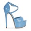 thumbnail 12 - Womens Strappy Platform Sandals Peep Toe Ladies Stiletto High Heel Shoes Size