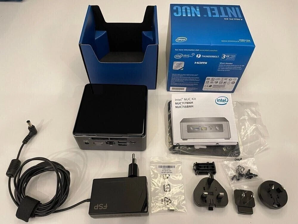 Intel NUC7i7BNH NUC Kit - i7-7567U, IRIS Mini pc computer Kit Barebones A+  FAST